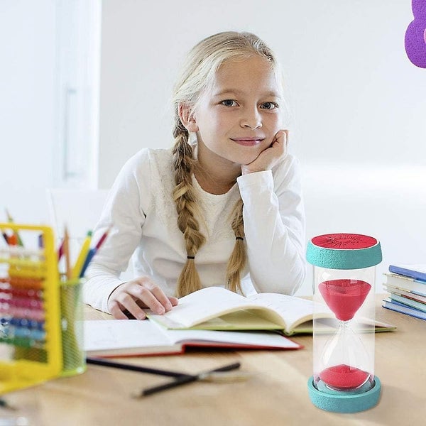 3 Pieces Red Green And Yellow. Colorful Hourglass Children's Hourglass S Carousel 2