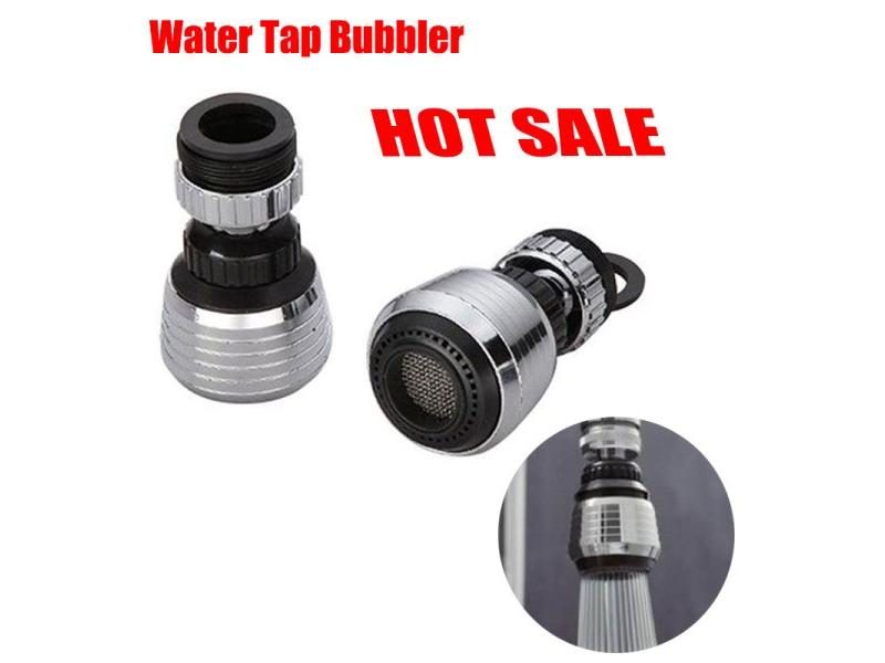 360° Water Tap Bubbler Mixer Aerator Faucet Saving Tap Water Saving Kitchen Carousel 1