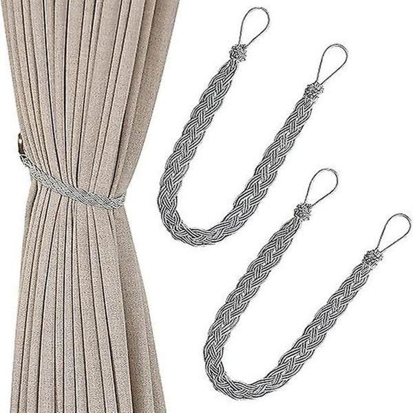 Hand-knitted Single Rope-shaped Curtain Tiebacks Type: Curtain Tiebacks And Carousel 1