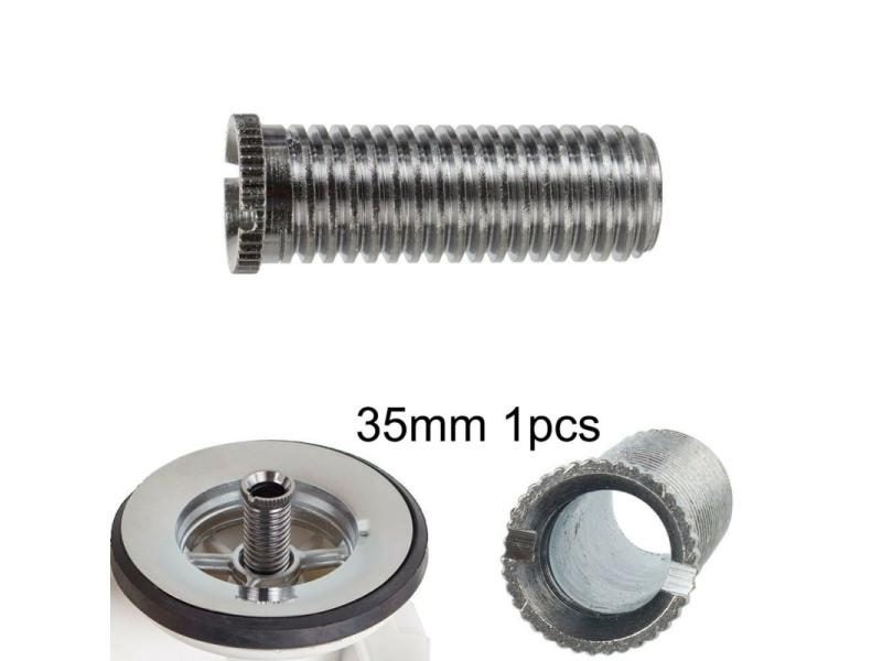 1/2/5pc 35mm 45mm Stainless Steel Plug Screw Bolt Kitchen Sink Basket Strainer Carousel 1