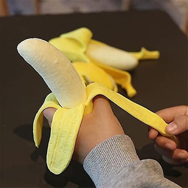 Stress Relief Banana Toys Stretchy Squeeze Fruit Toy Decompression Vent Anxie Carousel 2