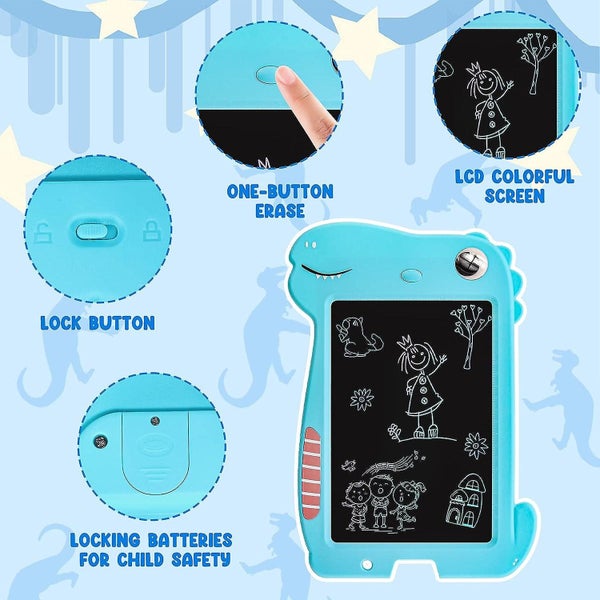 10 Inch Children's Lcd Writing Tablet Drawing Tablet With Pen One-click Lock A Carousel 5