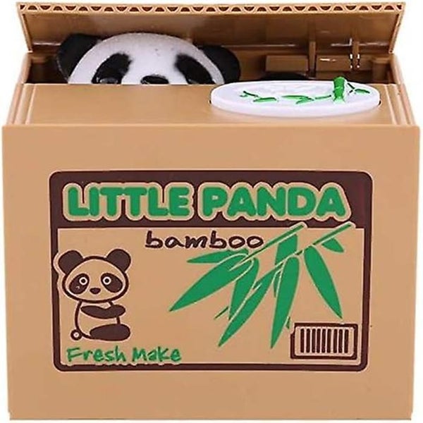 Piggy Bank Coin Piggy Bank Child Panda Electronic Automatic Savings Bank Meani Carousel 1