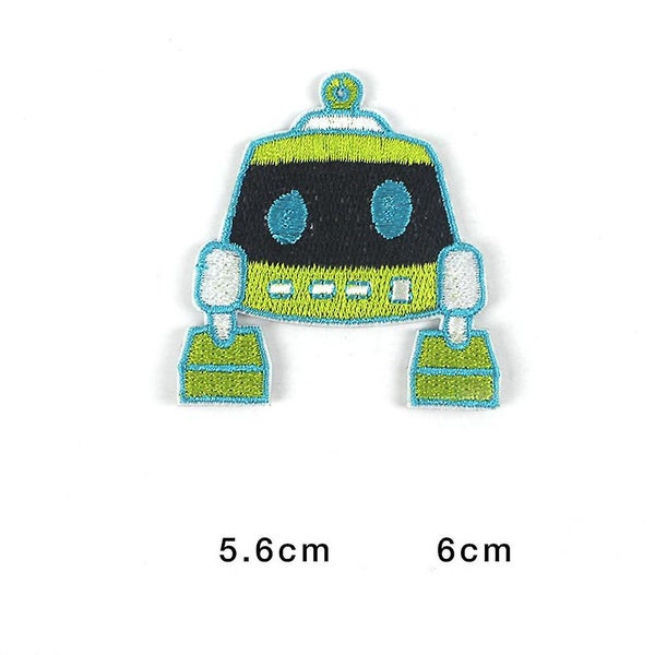 15 Pcs Robot Iron-on Patch Sew-on Badge For Clothing T-shirt Jeans Jacket Carousel 5