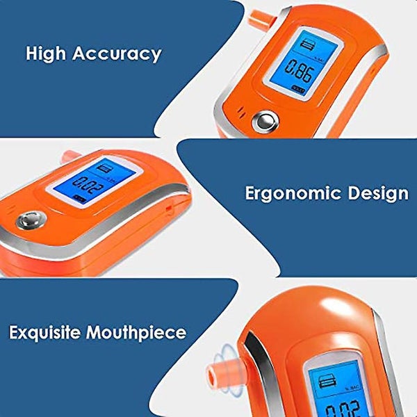 Electronic Breathalyzer Alcohol Tester Breathalyzer With Semiconductor Senso Carousel 5