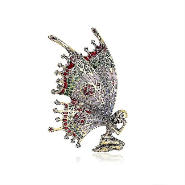 Brooch Vintage Fairy Pins Badgejewelry Gift For Womenmulticolor1pcs Carousel 1