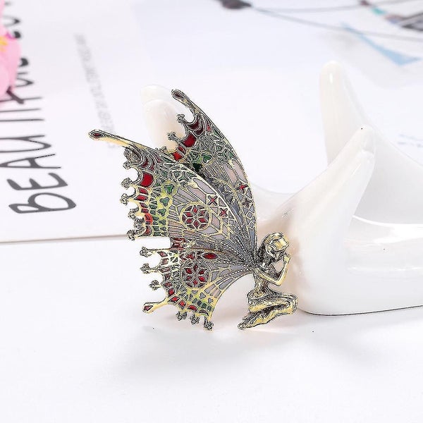 Brooch Vintage Fairy Pins Badgejewelry Gift For Womenmulticolor1pcs Carousel 2
