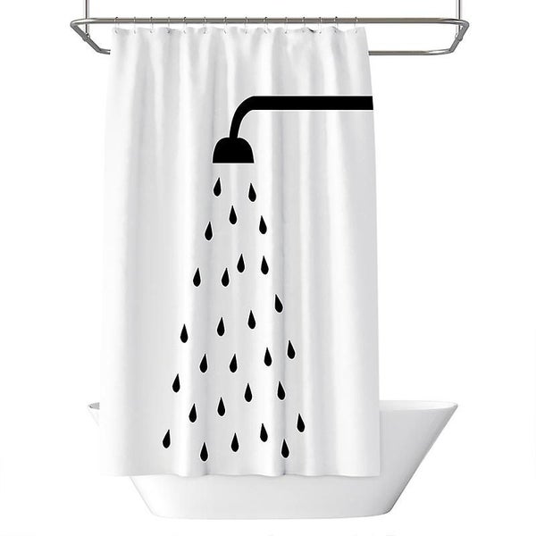Shower Curtain Fabric Shower Curtains 180x200 Waterproof Mildew Resistant Wi Carousel 5