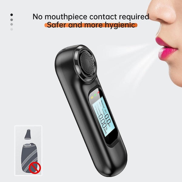 Portable Alcohol Tester Non-contact Breathalyzer High Accuracy Breathalyzer Carousel 2