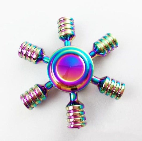 Metal And Stainless Steel Bearing Fidget Spinner 3-5 Min High Speed Anti-stres Carousel 2