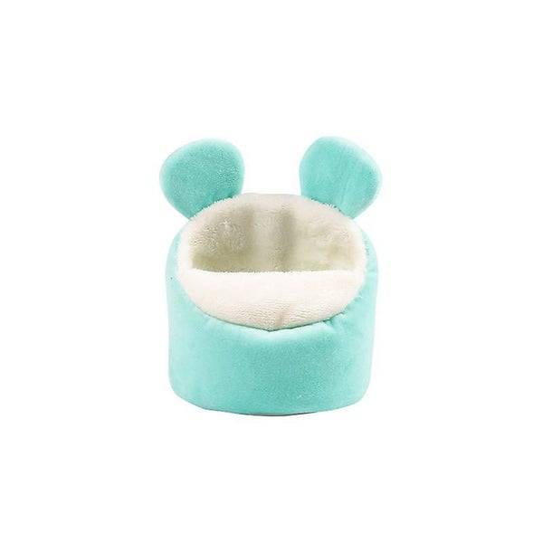 Set Of 4 Guinea Pig Bedwarm Hamster Bed Cozy Pet House With Soft Detachable C Carousel 5