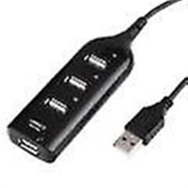 Usb 2.0 Hub To 4-port Black Carousel 1