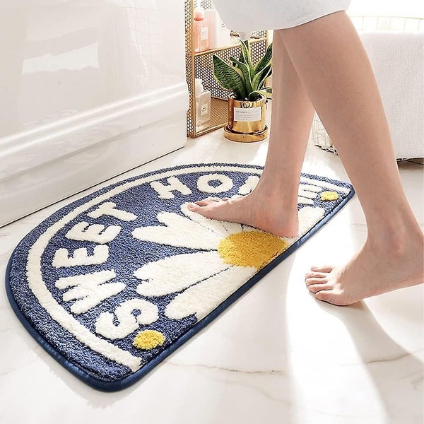 Non-slip Bath Mat Washable Shower Mat Bath Mat Bathroom Rugs Doormats With Dai Carousel 1