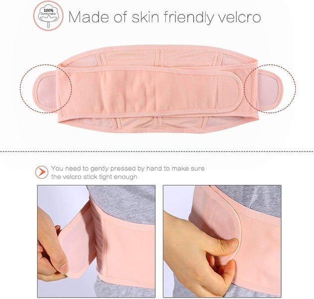 Pink -adjustable Pregnancy Belt For New Moms With Prenatal And Postnatal Pain Carousel 5