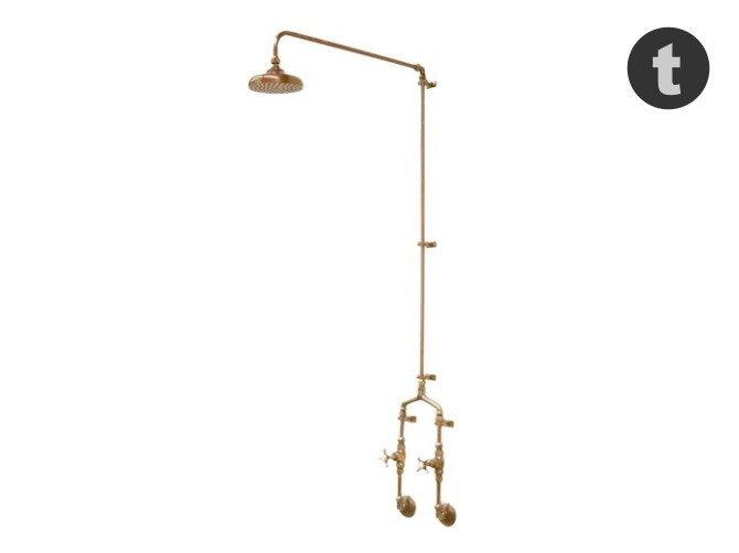 Allegro Outdoor Shower Antique Copper Carousel 1