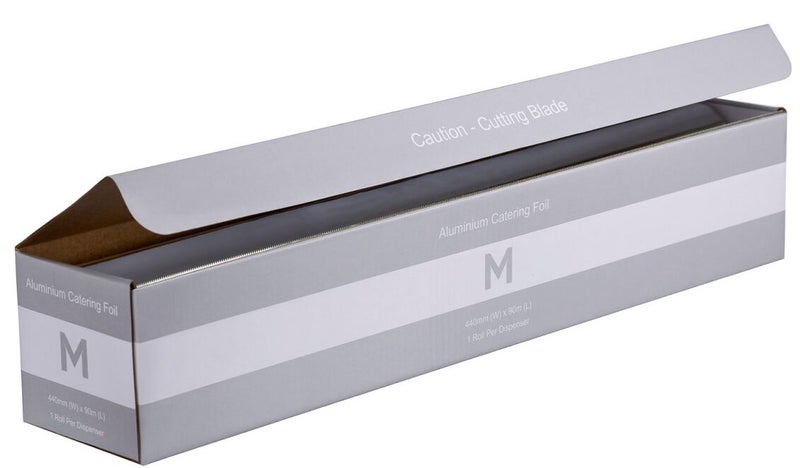 1 X Dispenser Pack Premium Aluminium Foil 440mm x 90m x 13mu Carousel 1