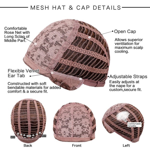 FERRE Black Pink Ombre Synthetic Cosplay Long Straight Layered Wigs with Bang... Carousel 2