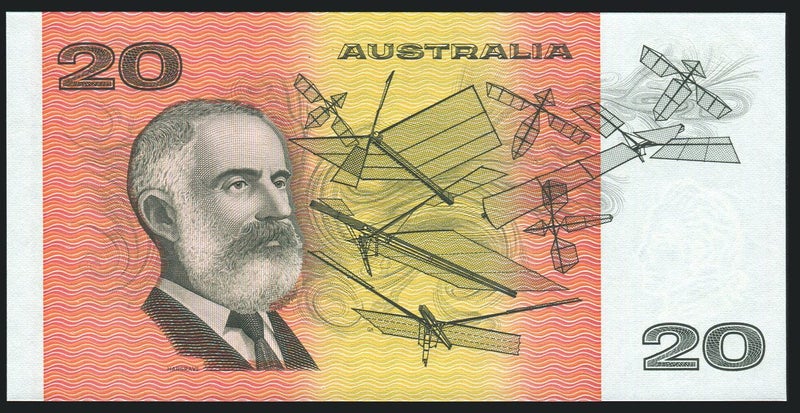 Australia - 20 Dollars - Fraser/Evans - R415 - Serial Number 1 - ACP000001 - Unc Carousel 2