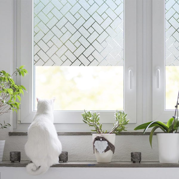 Window Glass Film Stickers Privacy Frosted 60cm Width Carousel 14