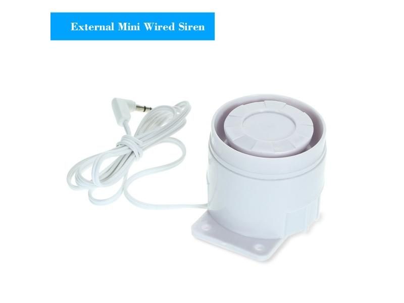 External Mini Wired Siren 110dB Prompt Alert Alarm To Anti-thief Intrusion Carousel 1