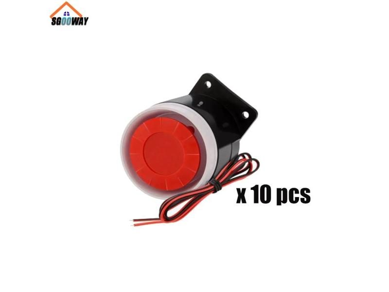 Red Black Mini Wired 72mm Cable 120dB Loud Siren Horn DC12V-5V 1-10 Pcs Carousel 1