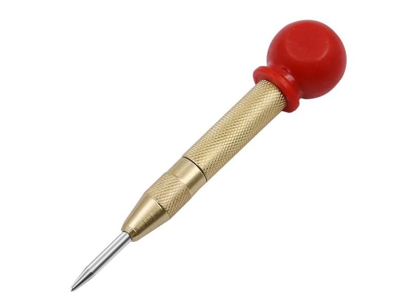 Automatic Center Pin Punch Woodworking Tools Spring Loaded Marking Metal Drill Carousel 1