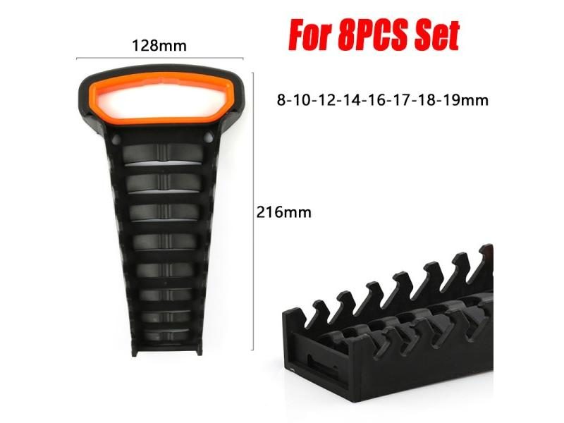 Plastic Wrench Organizer Tray Sockets Storage Tools Rack Sorter Standard Carousel 1