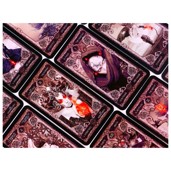 12*7cm High Quality Tarot Cards Deck with Guide Book Board Games for Carousel 2