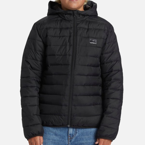 Quiksilver Scaly Youth Jacket - Black Carousel 1