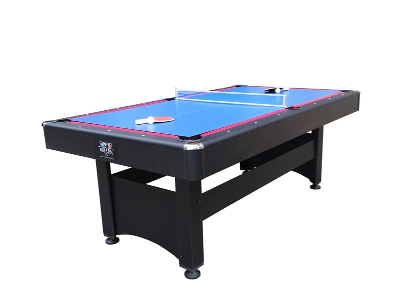 Rack & Roll Assembled 7Ft Multi Function 3 in 1 Pool Table Hockey Tennis Table62966410901121114