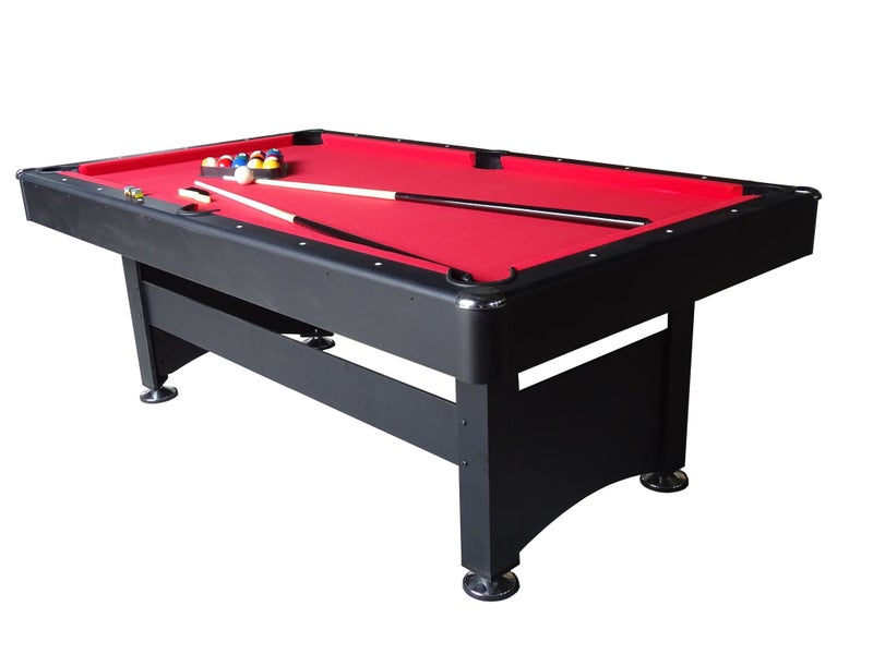 Rack & Roll Assembled 7Ft Multi Function 3 in 1 Pool Table Hockey Tennis Table62966410901121111
