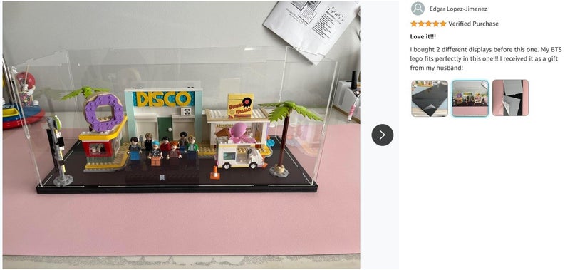 Brand New Lego Display Case/Box Stand Collectibles Action Figures *Clearance* Carousel 2