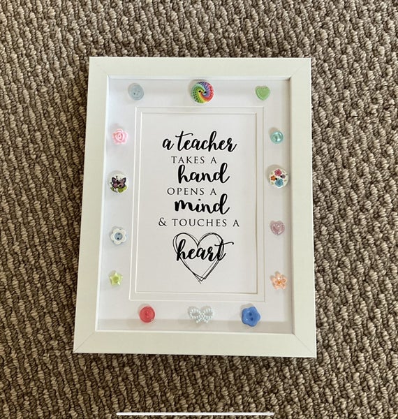 Framed Teacher thank you gift Carousel 2