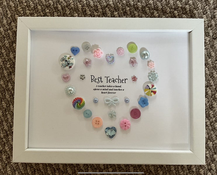 Framed Teacher thank you gift Carousel 9