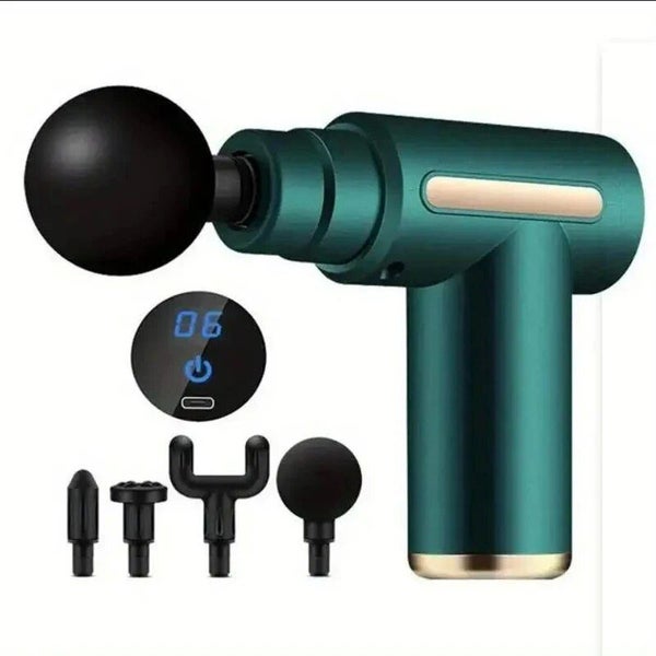 Mini Muscle Massage Gun Protable Deep Handheld Percussion Massager For Body B... Carousel 7