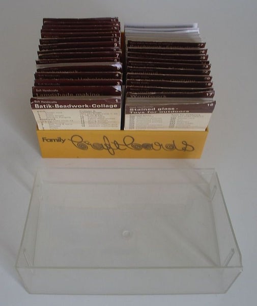 Vintage 1970s Craft Card Collection Carousel 2