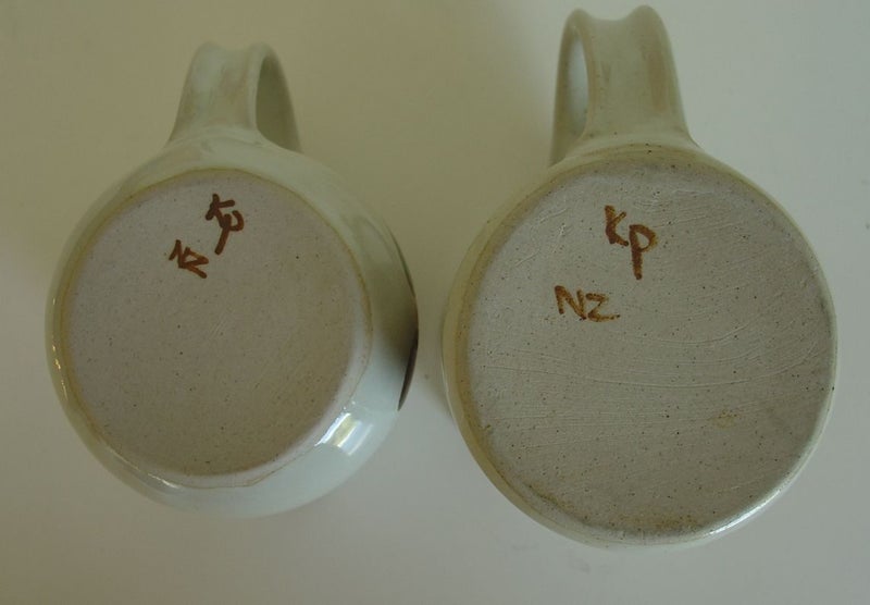 NZ Craft Pottery Pohutukawa Jug and Mug Carousel 2