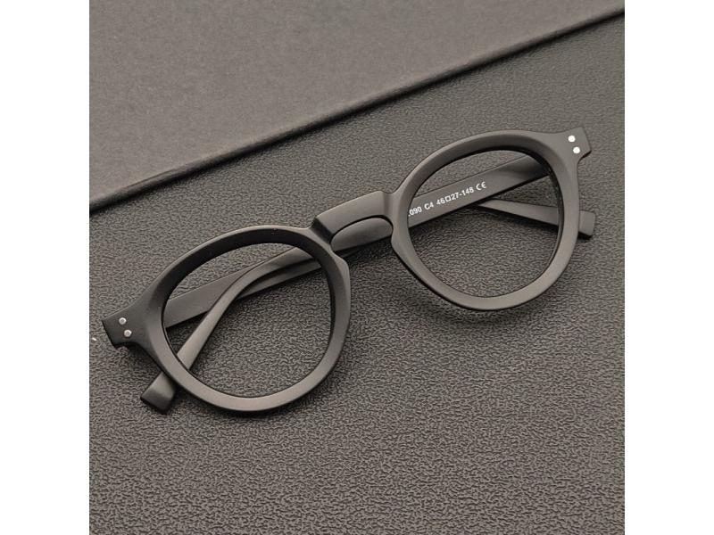 New Retro Round Glasses Frame Women Men Frames Computer Anti Blue Ray Optical Carousel 2