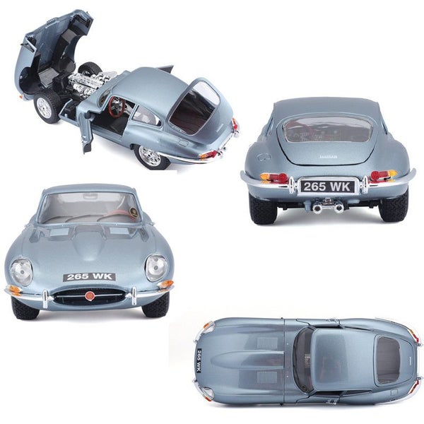 1/18 Scale Diecast Coupe Model Doors Open Great Gifts for Men Carousel 4