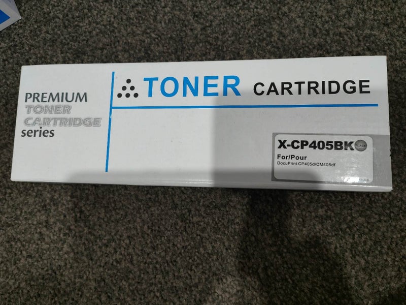 CT202033 X-CP405 BK Compatible Black Toner for Fuji Xerox CM405df CP405d Carousel 1