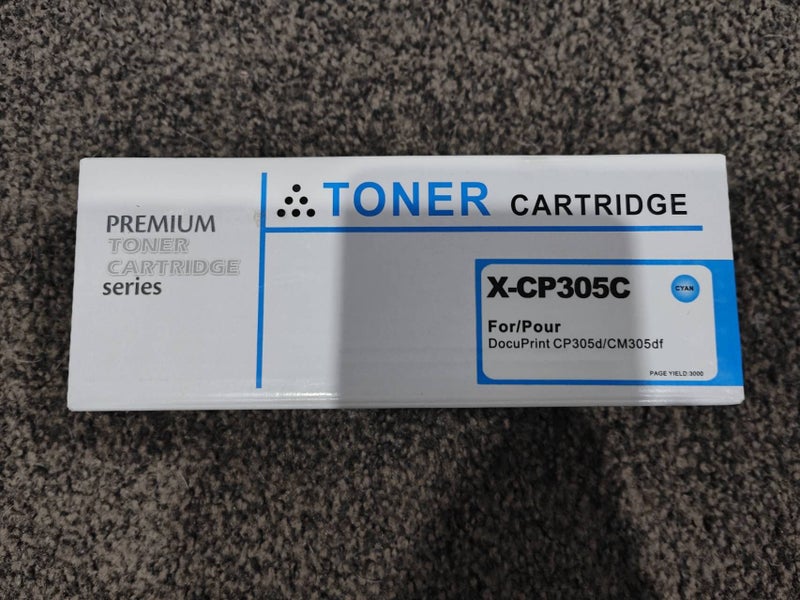 CP305 C X-CP305C (CT201633) Compatible Cyan Toner for Fuji Xerox CP305d CM305df Carousel 1