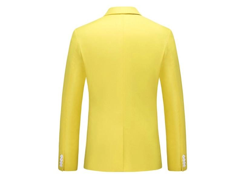6XL-M New Men Solid Suit Jackets Casual/Formal Blazer For Men Carousel 1