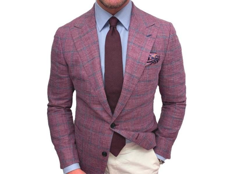 New Blazers Men Jacket Fashion Slim Casual Coats Handsome Office Business Carousel 1