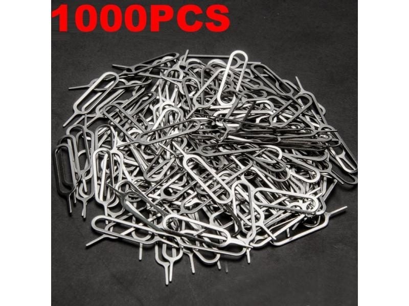 1000PCS Interesting Anti Loss Pin Eject Sim Card Tray Open Pin Needle Key Tool Carousel 2