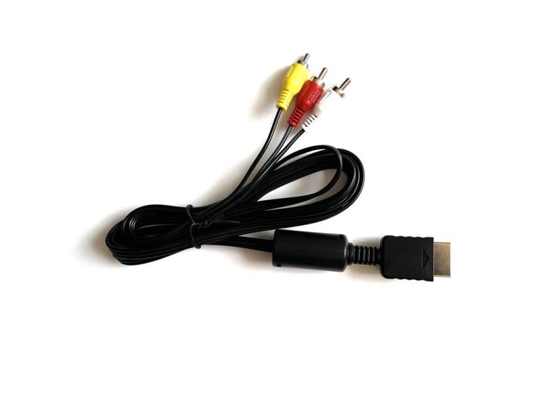 Audio Video Cable For SONY PS2 PS3 PlayStation Console Audio Video Cord Av Carousel 1