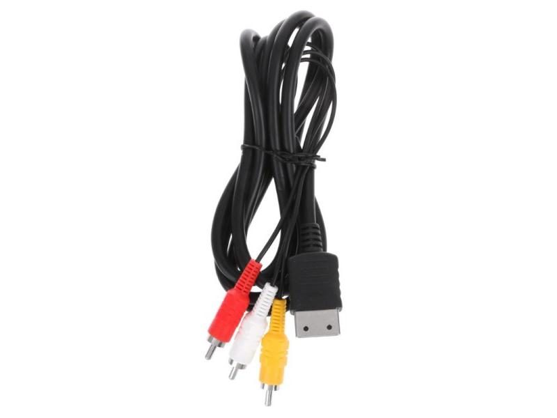 1.8M/6FT RCA Audio Video AV Stereo Composite Adapter Cable For Sega Dreamcast Carousel 2