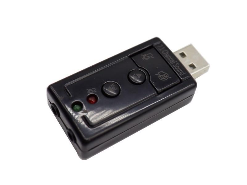 Virtual 7.1 Channel USB Audio Adapter With 3.5mm Jack Carousel 1