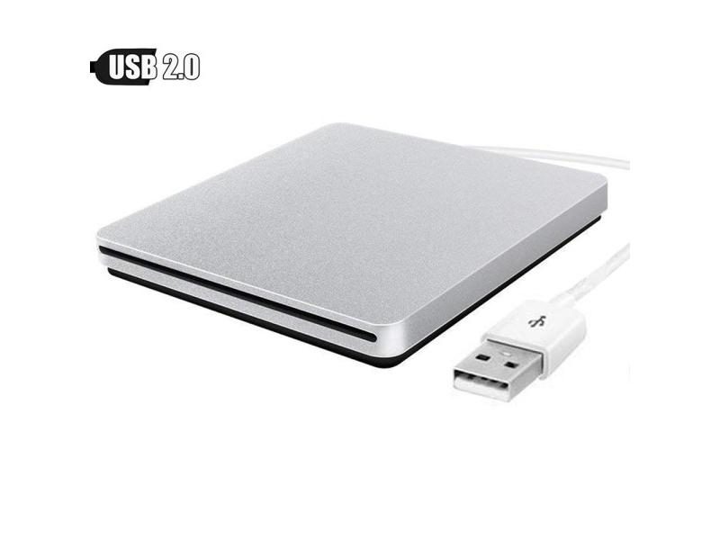 USB 2.0 External CD DVD Rom RW Player Burner Drive For Laptop Notebook PC Carousel 1