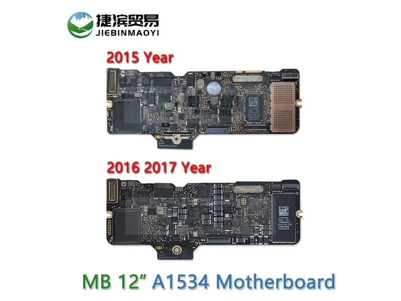 Laptop A1534 Motherboard For Apple MacBook Retina 12 Inch Logic Board Carousel 1