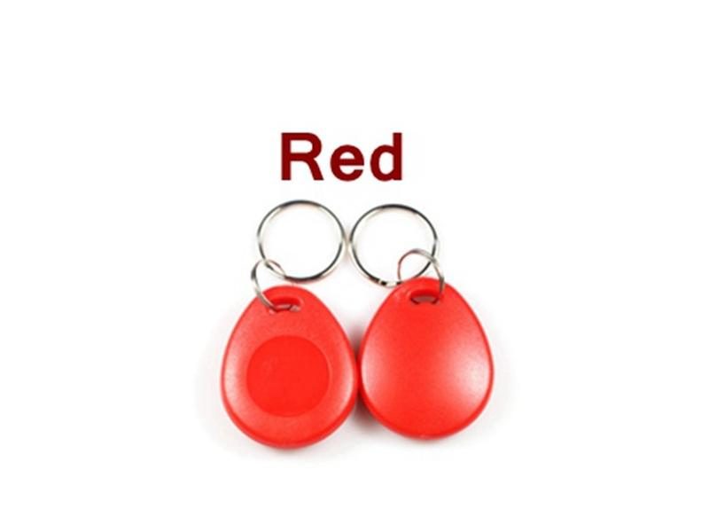 10PCS/LOT Key Ring Rewriteable ID Blank Card EM4XX ID Blank Card 125KHZ Carousel 1